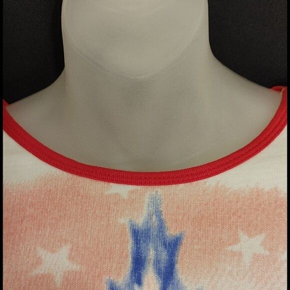 WHITE T SHIRT W/"AMERICAN GIRL" ON FRONT - Picture 3 of 4